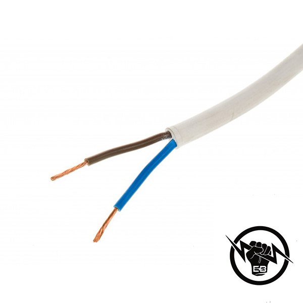 КАБЕЛ H05VV-F/ШВПС 2Х4 300/500V мед 2.0 жила