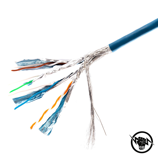 КАБЕЛ SFTP CAT7 CU 4Х2Х0.50 23 AWG LAN КАБЕЛ (audio)