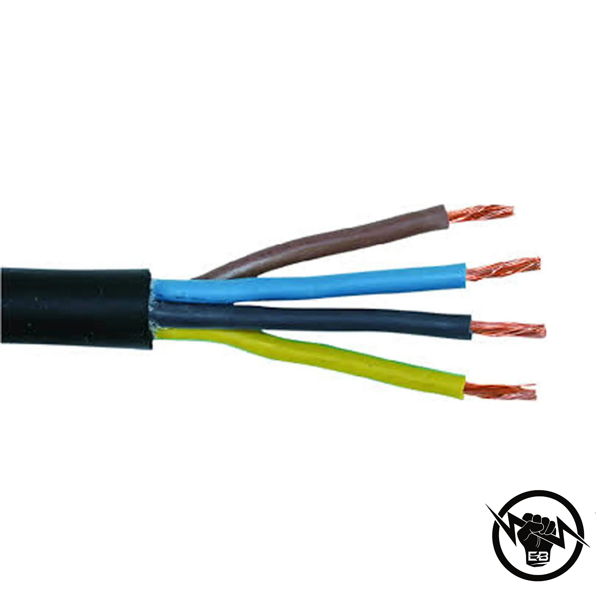 КАБЕЛ H05RR-F 4Х4 ( ШКПЛ ) 300/500V мед