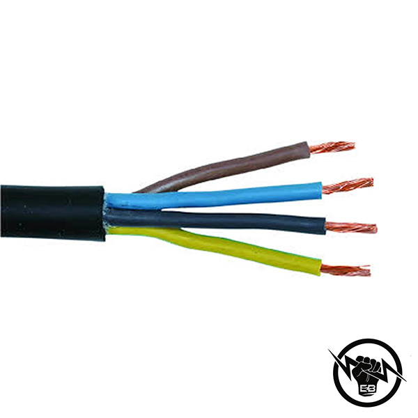 КАБЕЛ H07RN-F 4Х6 ( ШКПТ ) 450/750V мед