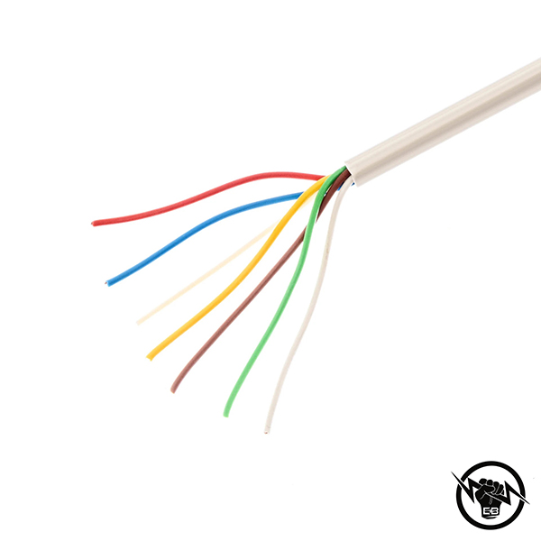 КАБЕЛ ШТРВШ 6Х0.14 100V