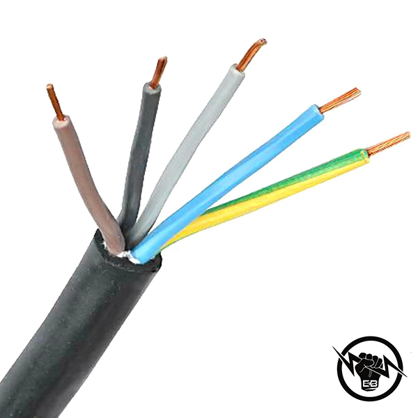 КАБЕЛ H07RN-F 5Х4 (ШКПТ) 450/750V мед