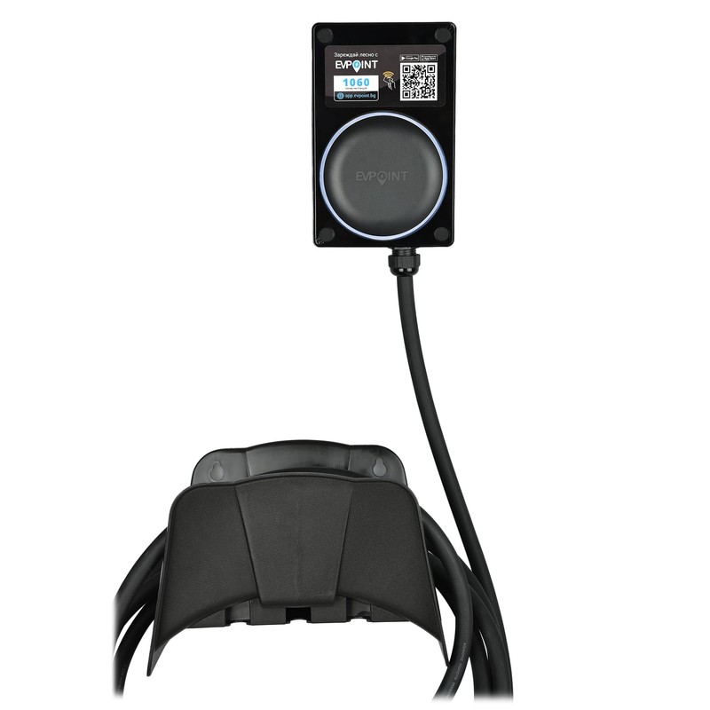 ЗАРЯДНА СТАНЦИЯ EVPOINT EV7  +КАБЕЛ 5М ТИП 2  7.4 KW AC 3