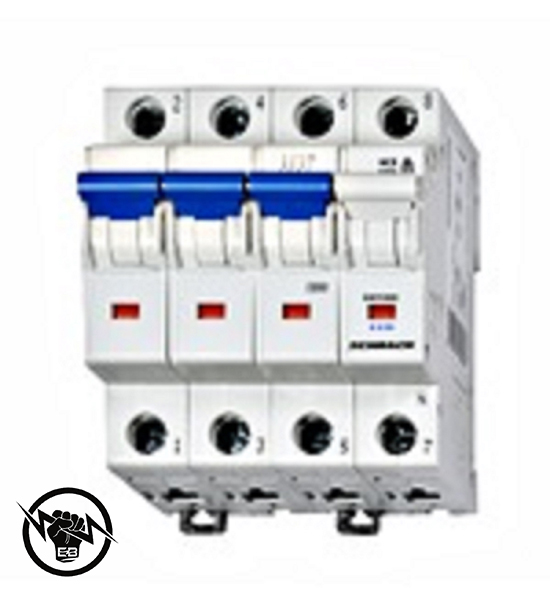 Миниатюрен автоматичен прекъсвач B 20/3+N, 10kA 400V