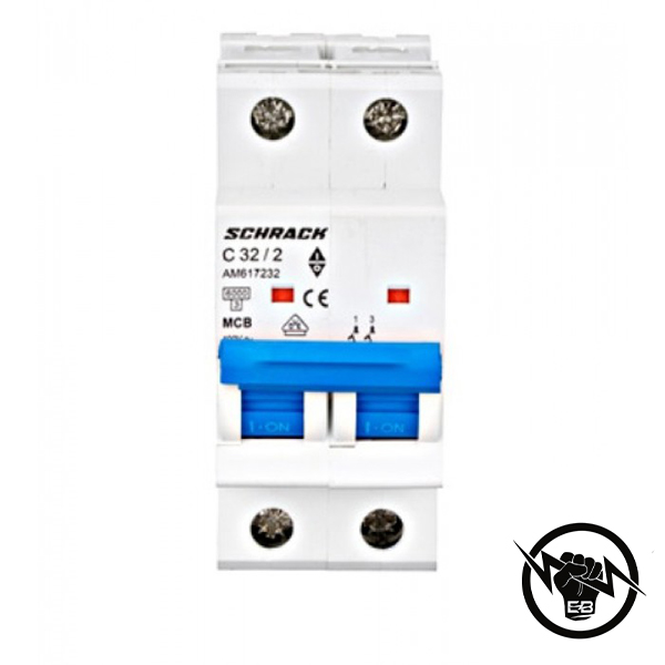 Миниатюрен автоматичен прекъсвач C 10/2, 6kA 400V 10A