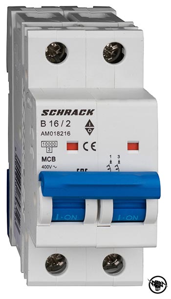 Миниатюрен автоматичен прекъсвач 10kA, C, 40A, 2P