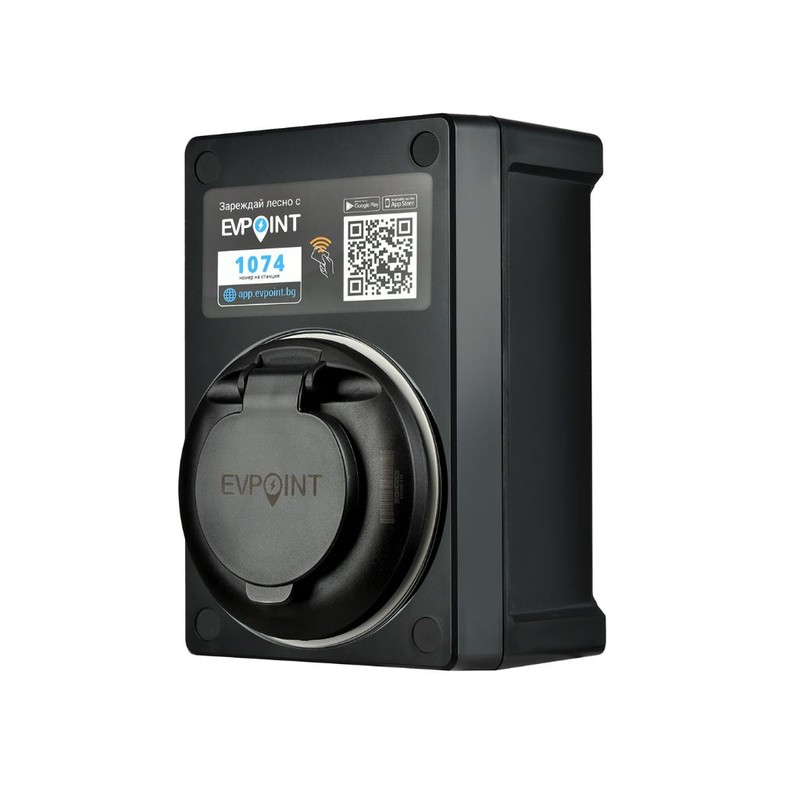ЗАРЯДНА СТАНЦИЯ EVPOINT EV7 КОНТАКТ ТИП 2  7.4 KW AC 4