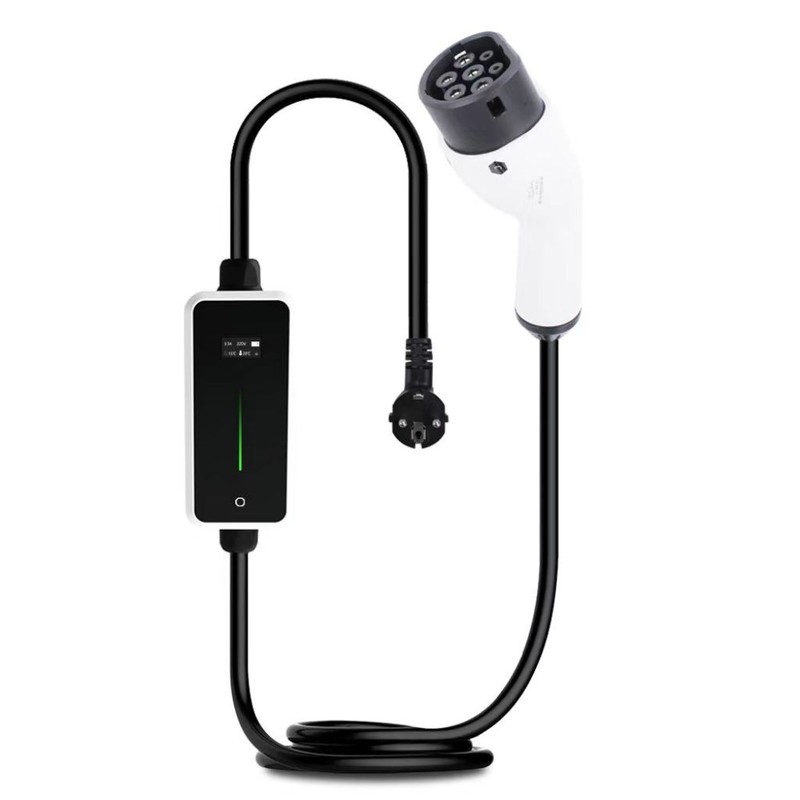 МОБИЛНО УСТРОЙСТВО ЗА ЗАРЕЖДАНЕ DUOSIDA ШУКО КЪМ ТИП 2  3,7 KW 6 - 16 A  5 МЕТРА