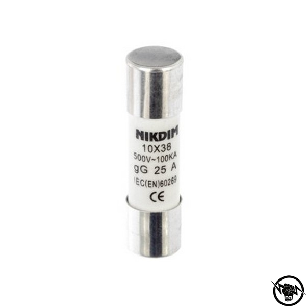 ПРЕДПАЗИТЕЛ СТОПЯЕМ RT 10х38 25A 500V 25А