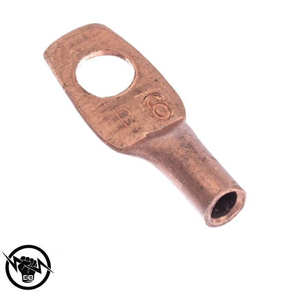 КАБЕЛНА ОБУВКА МЕДНА ТРЪБНА- 6/6 ДЪЛГА