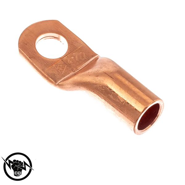 КАБЕЛНА ОБУВКА МЕДНА ТРЪБНА- 70/12 ДЪЛГА