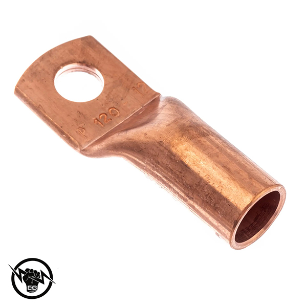 КАБЕЛНА ОБУВКА МЕДНА ТРЪБНА- 120/10 ДЪЛГА