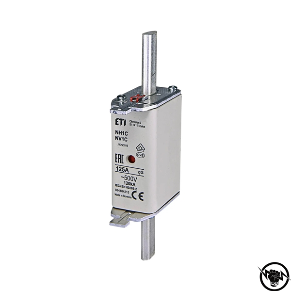 ВЛОЖКА ВПНН-1 125А gG/gL 004184215 ETI 500V 125 A