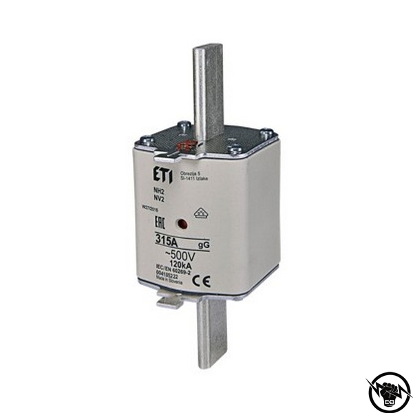 ВЛОЖКА ВПНН-2 315А gG/gL 004185222 ET 500V 315 A