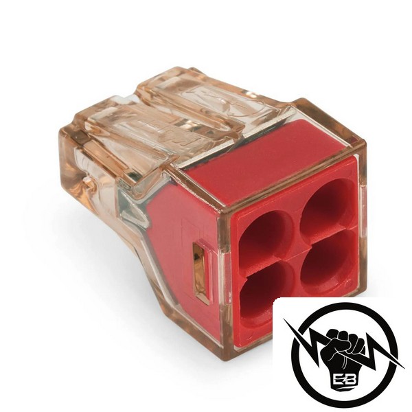 Wago клема 4 х 1.5-4 mm2