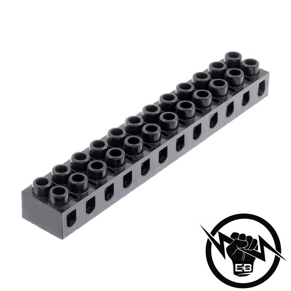 ЛУСТЕР КЛЕМА, 6mm2, БАКЕЛИТ