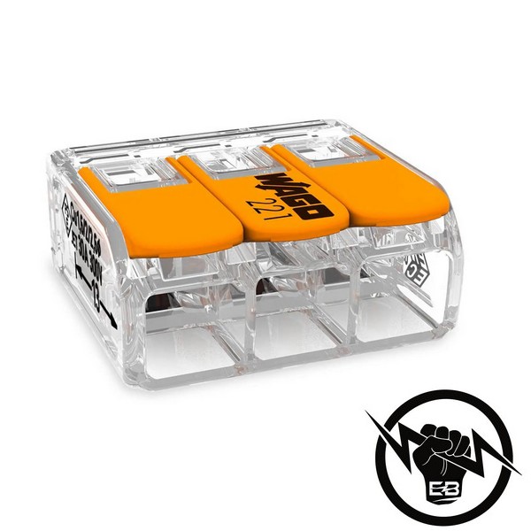 Wago Клема 3х6mm2