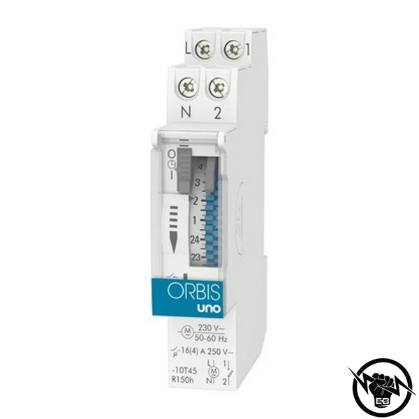 Часовник за монтаж на дин шина - седмичен Selec TS2M1-2-16A-230V