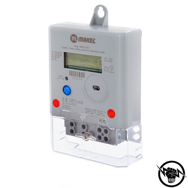 Монофазен, статиченмерител за дин шина ISKRA ME172