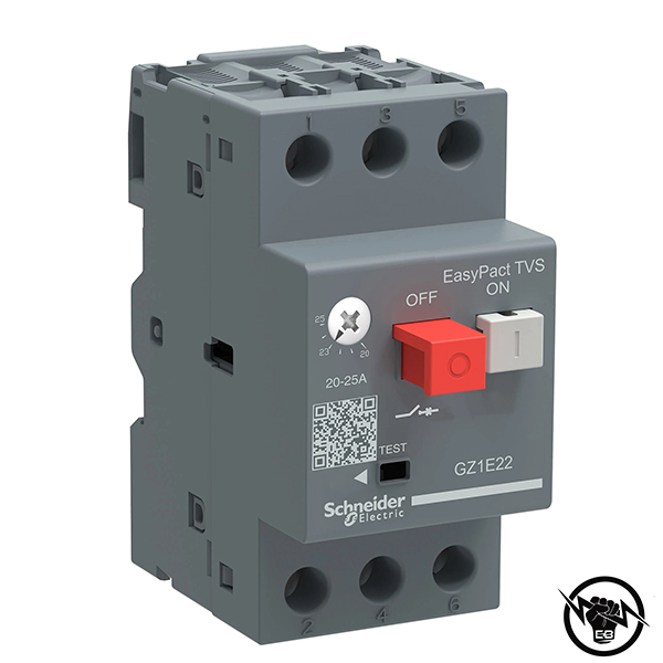МОТОРЕН ПРЕКЪСВАЧ 1-1.6A GZ1E06 690 V AC 0.1-5kW