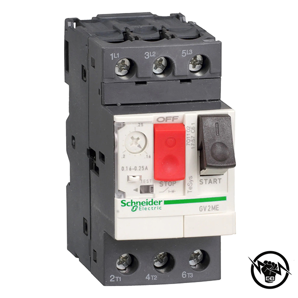 МОТОРЕН ПРЕКЪСВАЧ 1.6-2.5A GV2ME07AP 690 V AC 0.1-5kW