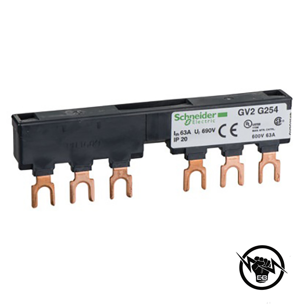 ГРЕБЕН 3P 2МОД.GV2G254 ЗА GV2 СТЪПКА 54mm