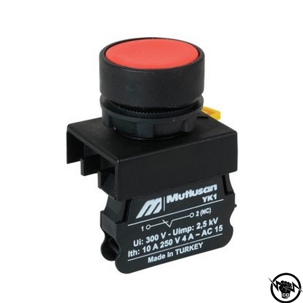 БУТОН ЧЕРВЕН 1NC 22mm
