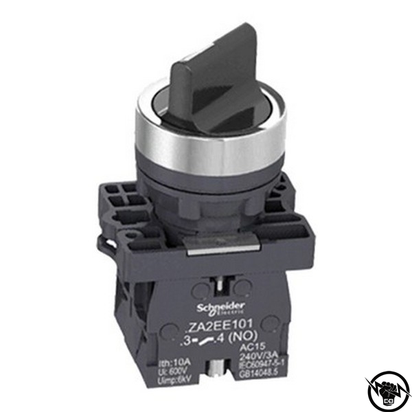 ПРЕВКЛЮЧВАТЕЛ IP54 1NO/1NC 2 ПОЗ. СЪС ЗАДЪРЖ.