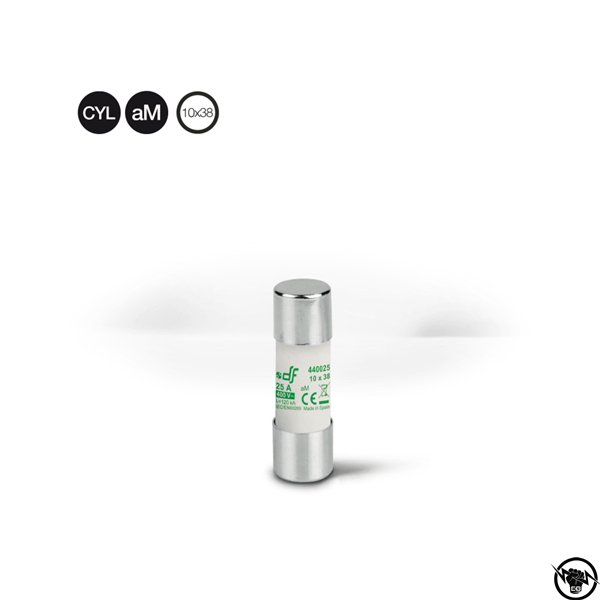 Стопяем предпазител - aM, 10x38 mm, 400V AC, 20A