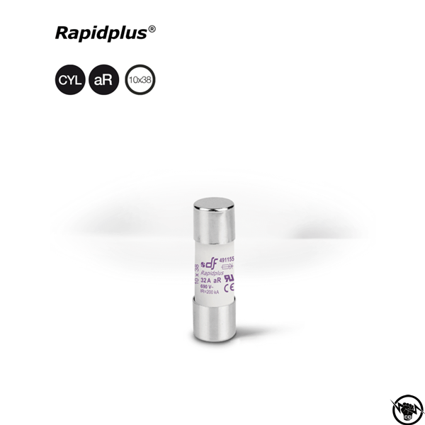 Стопяем предпазител Rapidplus ® - aR 690 V AC 16 A