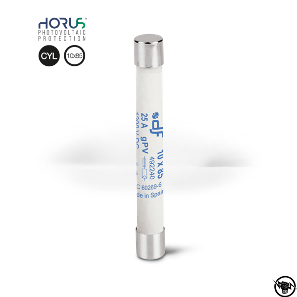 Стопяем предпазител за фотоволтаици - 10x85 mm, gPV, 1200V DC, 25A