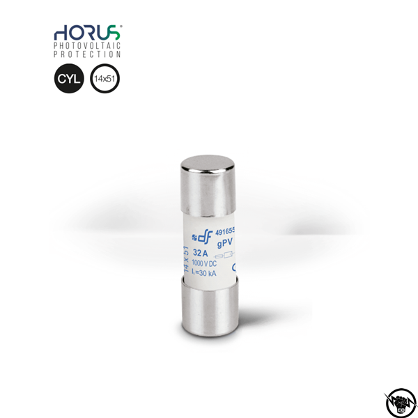 Стопяем предпазител за фотоволтаици - 14x51 mm, gPV, 1100V DC, 20A