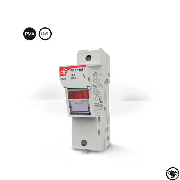 Разединител за предпазители - 1Р, 14x51, до 50A, 690V AC / 750V DC