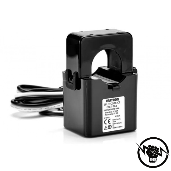 Отваряем токов трансформатор - 100/5А, 24 mm. 5A