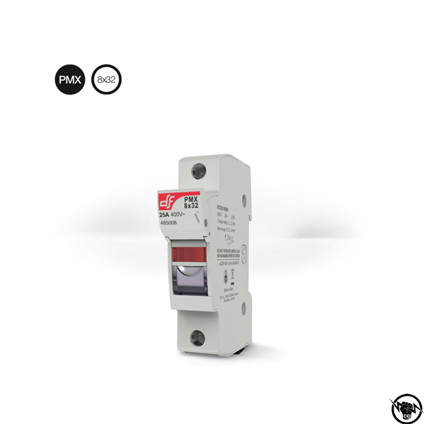 Разединител за предпазители - 3Р+N, 8x32, до 25A, 400V AC/DC