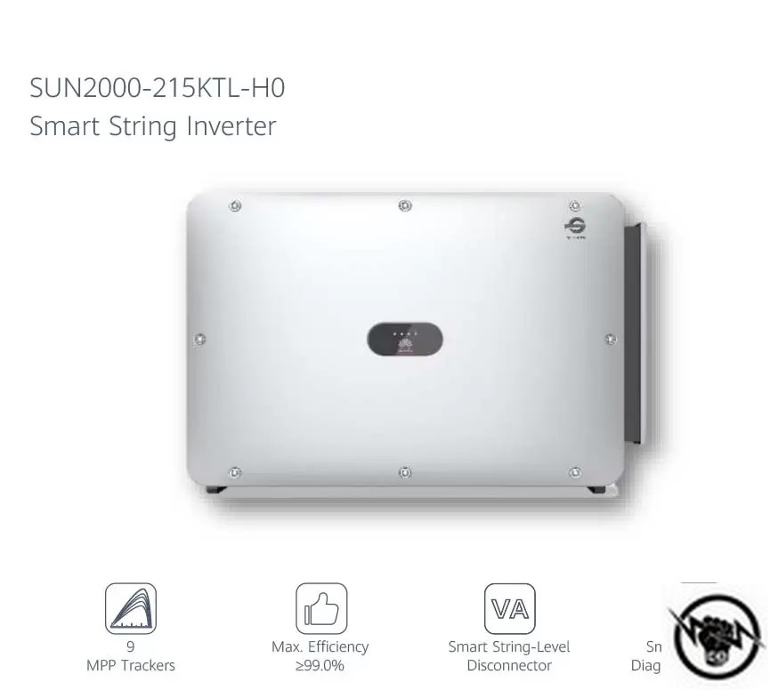 HUAWEI SUN2000-215KTL-H0 (215KW) 1500 V 215 000VA 100А