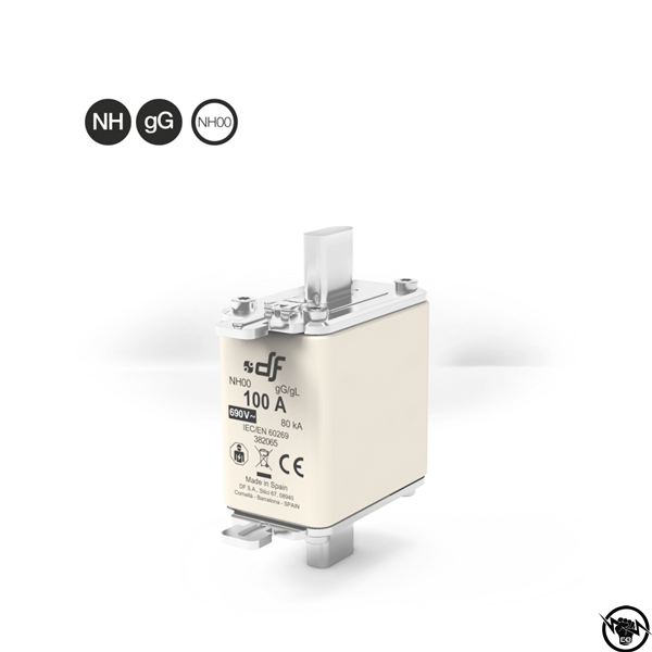 Стопяем предпазител - NH 00, gG, 690V AC, 63A