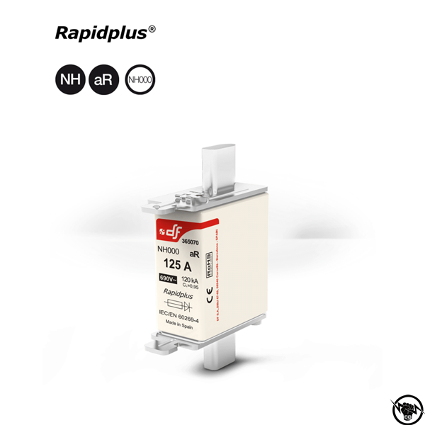 Стопяем предпазител Rapidplus ® - NH000 690 V AC 160 A