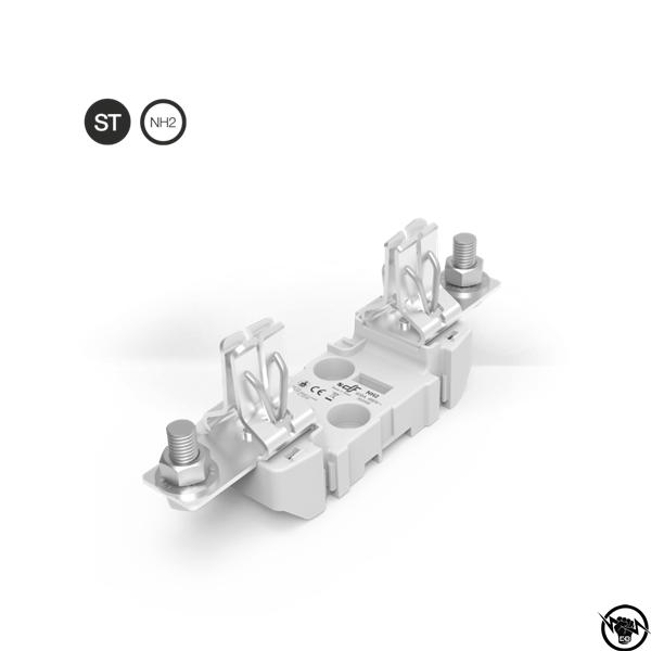 Основа за стопяеми предпазители NH 2, 1P, 690 V AC / 800 V AC, 400 A, м-аж на DIN шина