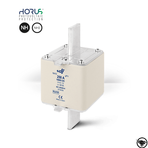 Стопяем предпазител за фотоволтаици - NH3, gPV, 315A, 1000V DC