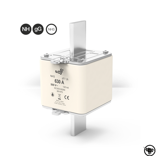Стопяем предпазител - NH 3, gG, 500V AC, 800A