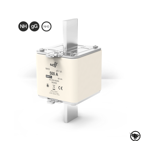 Стопяем предпазител - NH 3, gG, 690V AC, 355A