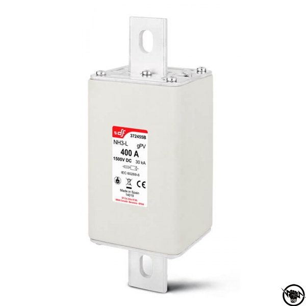 Стопяем предпазител за фотоволтаици - NH3 L 1500 V DC
