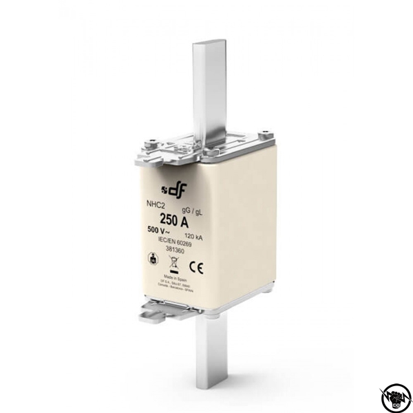 Стопяем предпазител - NH C2, gG, 500V AC, 250A