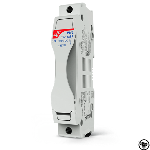 Разединител за PV предпазители - 10x85 mm или 10/14x85 mm, 1Р, до 32A, 1500V DC