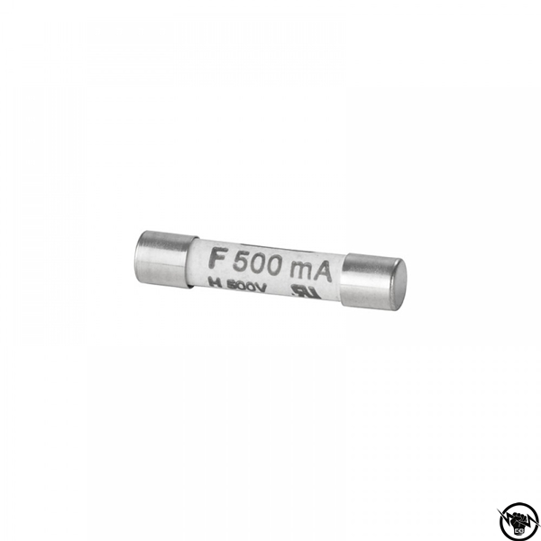 Стопяем предпазител, 6.3 х 32, 2A, 500V AC