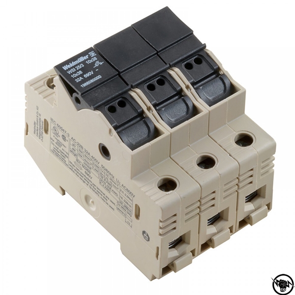 Разединител за предпазители с LED индикация - 3P 32 A