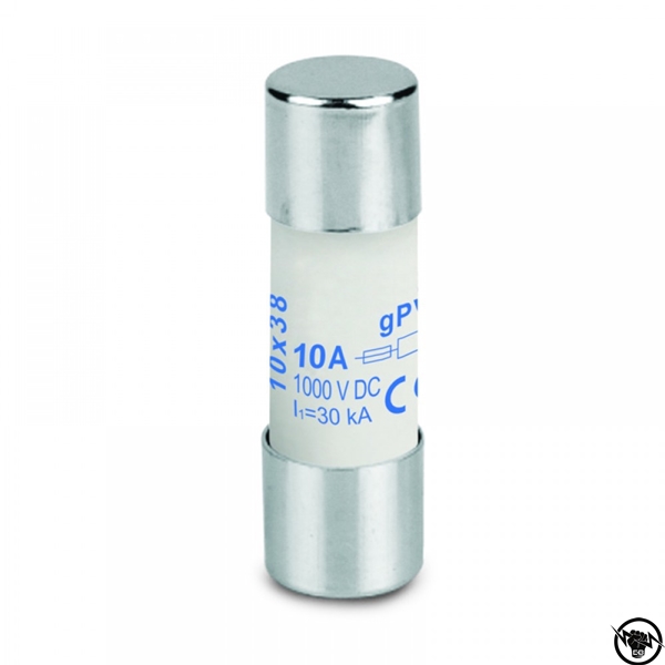 Стопяем предпазител за фотоволтаици - gPV, 10x38, 10A, 1000V DC
