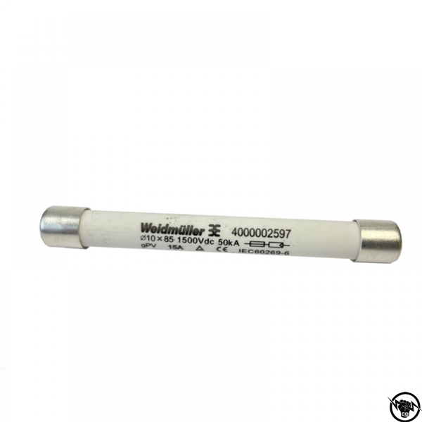 Стопяем предпазител за фотоволтаици - gPV, 10x85, 20A, 1500V DC