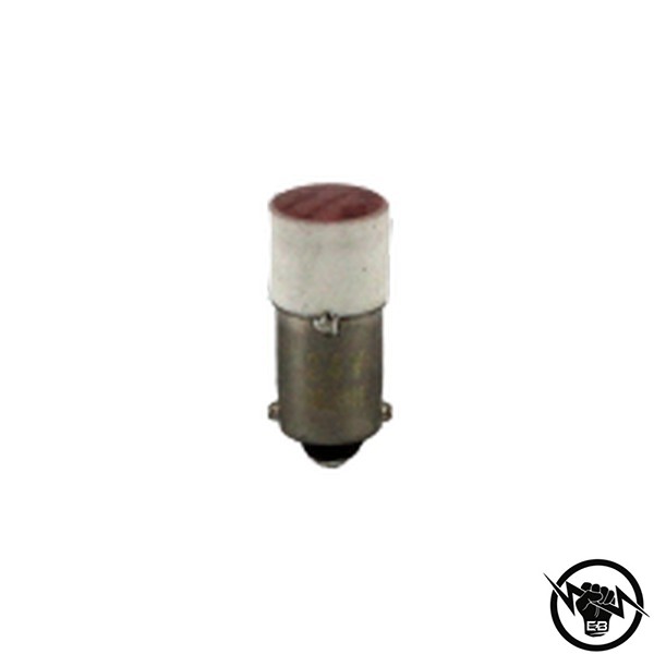 LED лампа - 24 V AC/DC, за гнездо B3F, размер BA9S, червена